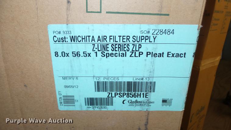 image for item EZ9442 Approximately 30 boxes of air filters