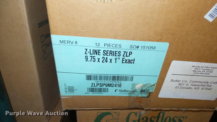 image for item EZ9442 Approximately 30 boxes of air filters