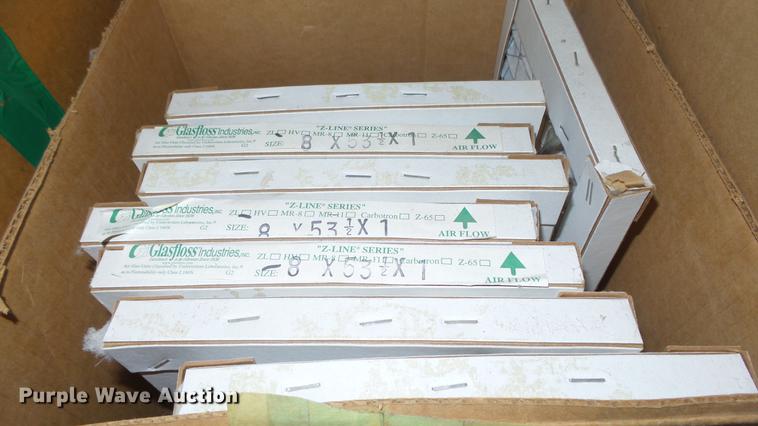 image for item EZ9442 Approximately 30 boxes of air filters