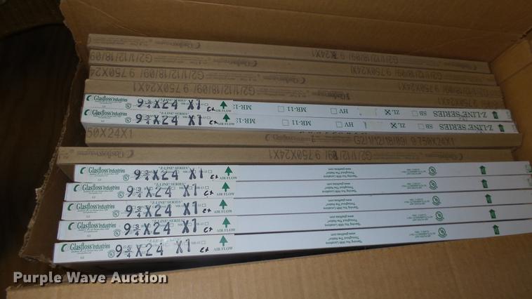 image for item EZ9442 Approximately 30 boxes of air filters