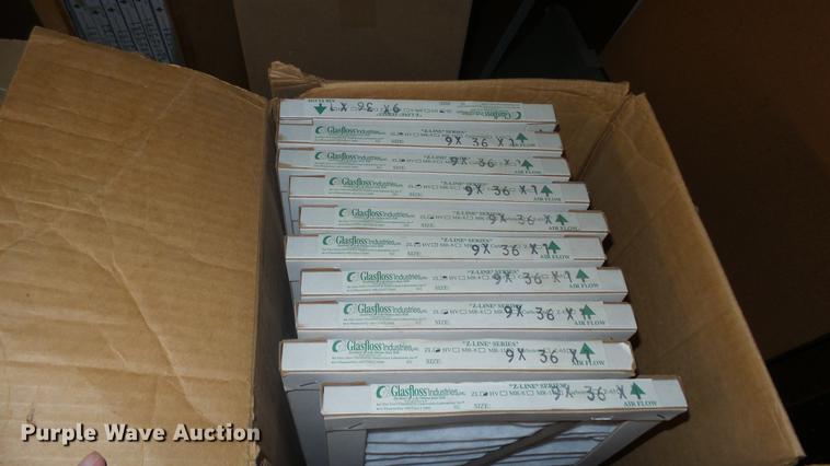 image for item EZ9442 Approximately 30 boxes of air filters