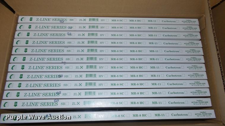image for item EZ9442 Approximately 30 boxes of air filters