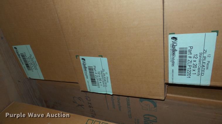 image for item EZ9442 Approximately 30 boxes of air filters