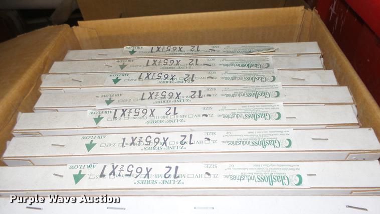 image for item EZ9442 Approximately 30 boxes of air filters