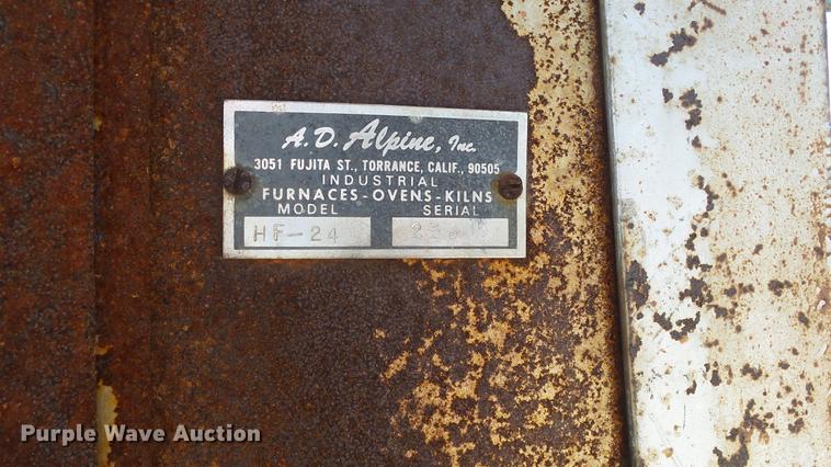 image for item EZ9454 AD Alpine HF-24 kiln