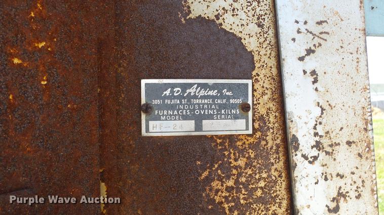 image for item EZ9454 AD Alpine HF-24 kiln