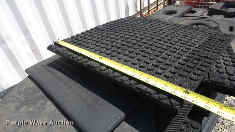 image for item EZ9455 Approximately 120 weight room rubber flooring pieces
