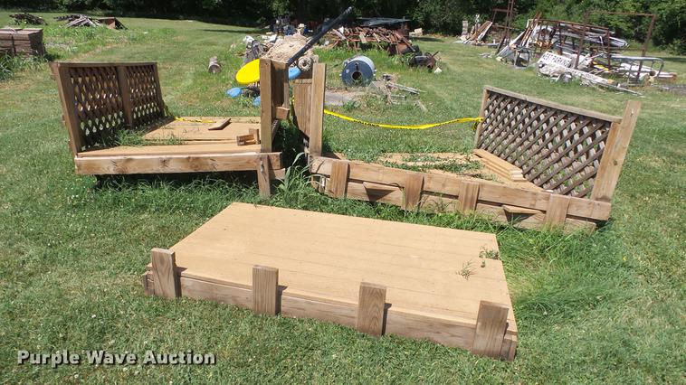 image for item EZ9456 (3) pieces of composite decking