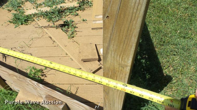 image for item EZ9456 (3) pieces of composite decking