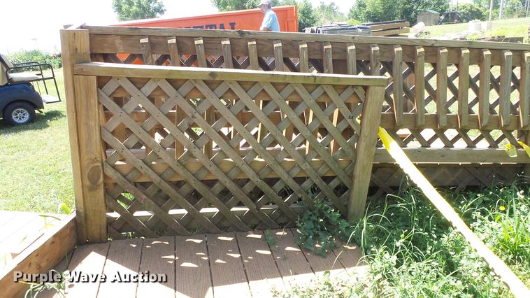 image for item EZ9456 (3) pieces of composite decking