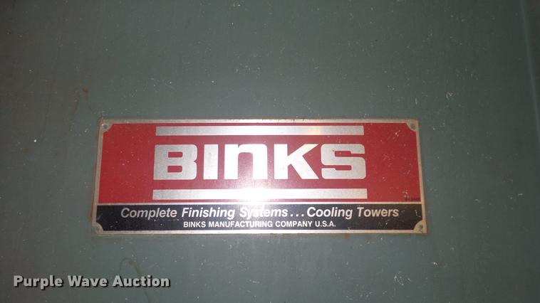 image for item EZ9465 Binks paint booth
