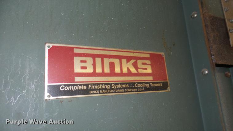 image for item EZ9466 Binks paint booth