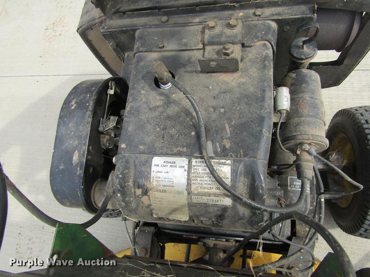 image for item BU9708 John Deere 300 lawn mower