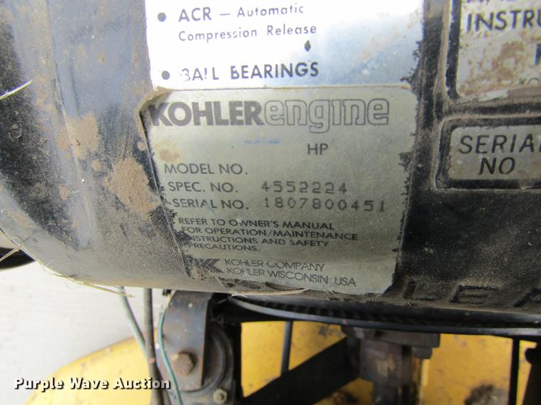 image for item BU9708 John Deere 300 lawn mower