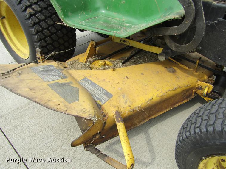 image for item BU9708 John Deere 300 lawn mower
