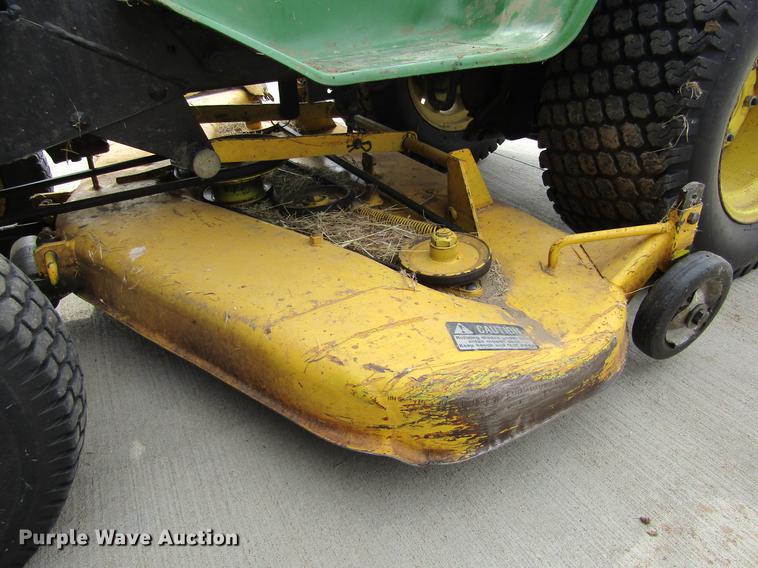image for item BU9708 John Deere 300 lawn mower