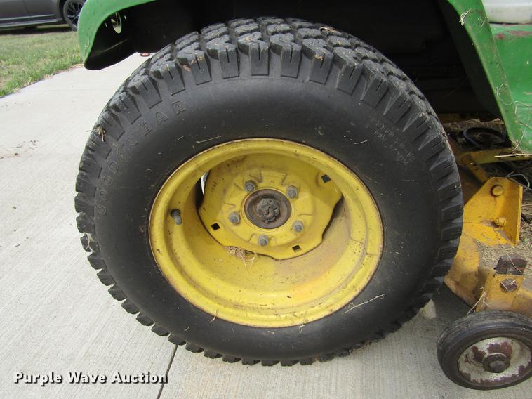 image for item BU9708 John Deere 300 lawn mower