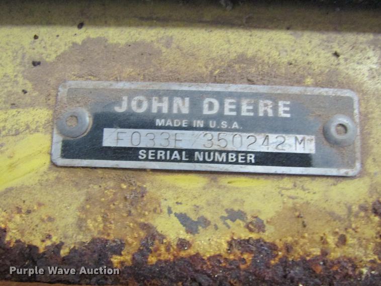 image for item BU9708 John Deere 300 lawn mower