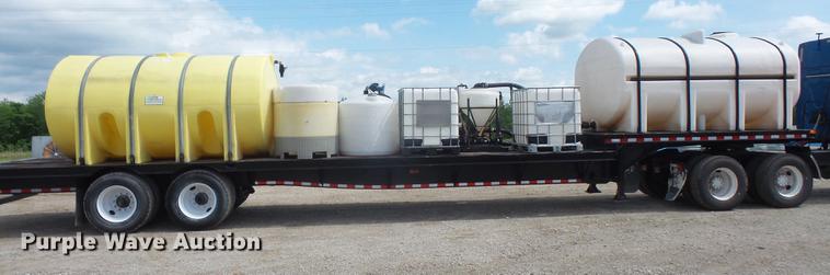 image for item DB6050 2002 Wade Services drop deck tank trailer