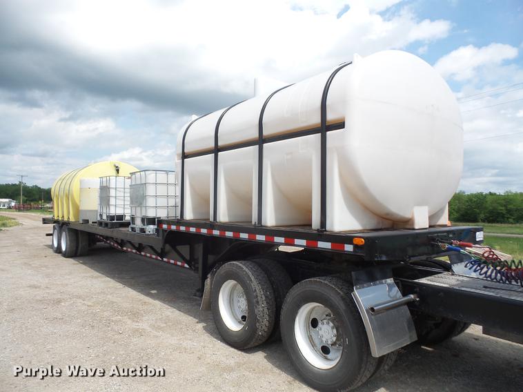 image for item DB6050 2002 Wade Services drop deck tank trailer