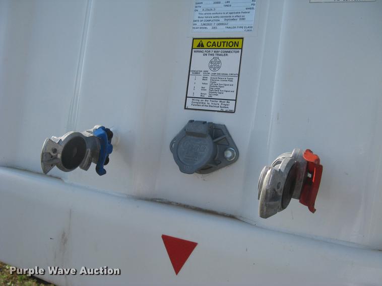 image for item DC2250 2001 Jet single hopper bottom grain trailer