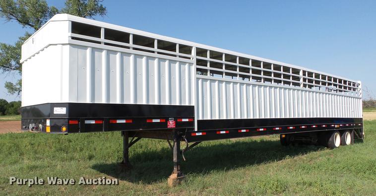 image for item DC4182 2000 Neville Built livestock trailer