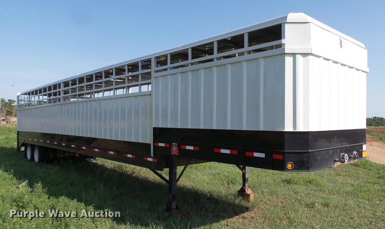image for item DC4182 2000 Neville Built livestock trailer