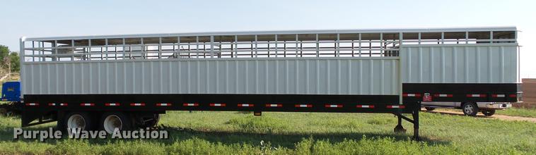image for item DC4182 2000 Neville Built livestock trailer