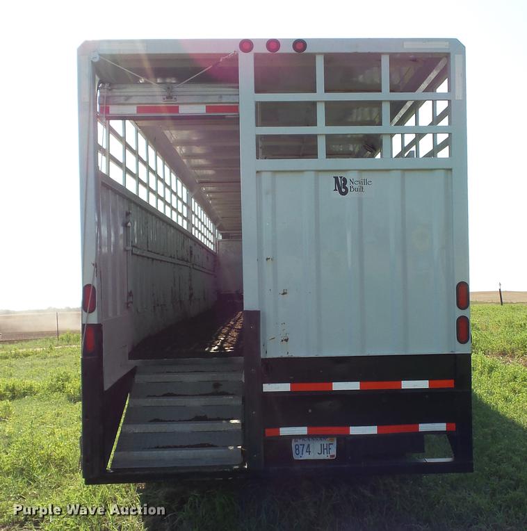 image for item DC4182 2000 Neville Built livestock trailer