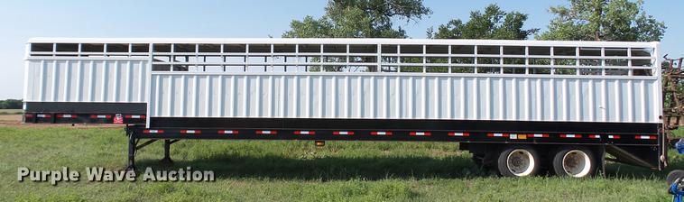 image for item DC4182 2000 Neville Built livestock trailer
