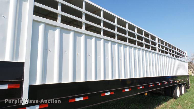 image for item DC4182 2000 Neville Built livestock trailer