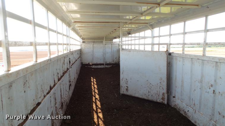 image for item DC4182 2000 Neville Built livestock trailer