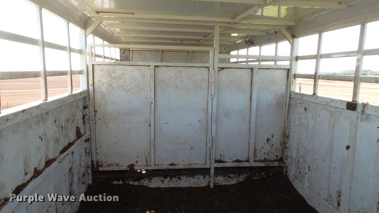 image for item DC4182 2000 Neville Built livestock trailer