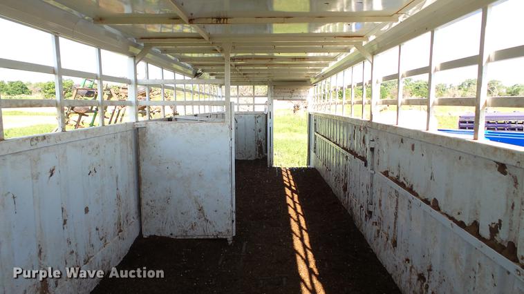 image for item DC4182 2000 Neville Built livestock trailer