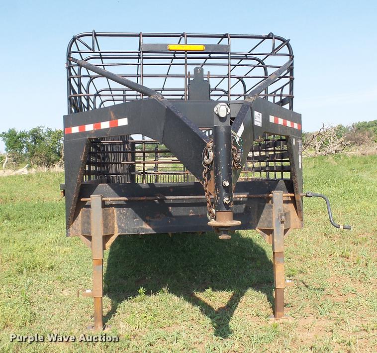 image for item DC4184 2008 Gooseneck Trailers livestock trailer