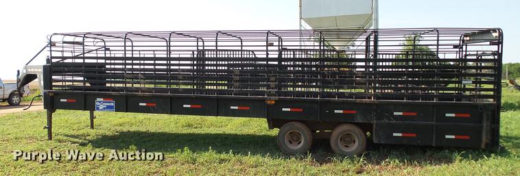 image for item DC4184 2008 Gooseneck Trailers livestock trailer