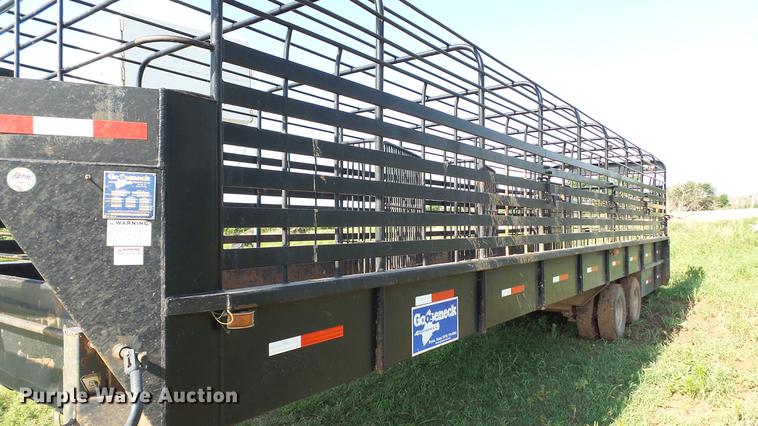 image for item DC4184 2008 Gooseneck Trailers livestock trailer