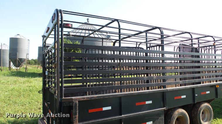 image for item DC4184 2008 Gooseneck Trailers livestock trailer