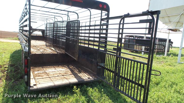 image for item DC4184 2008 Gooseneck Trailers livestock trailer