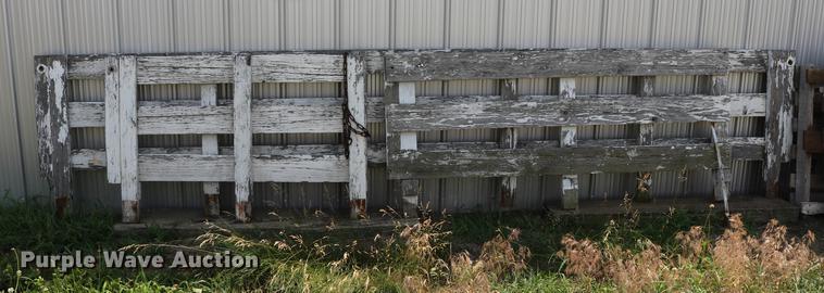 image for item DC7521 Hay bale trailer