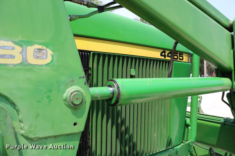 image for item DC7528 1991 John Deere 4455 tractor