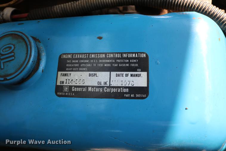 image for item DD4263 1978 Chevrolet C65 grain truck