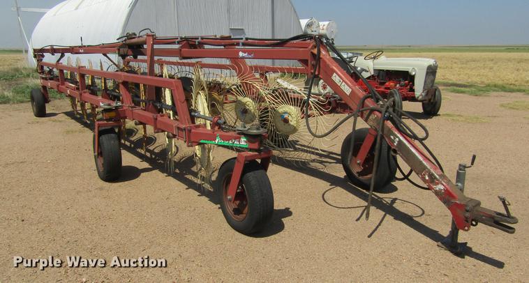 image for item DD5704 Sitrex MK-15 double windrow hay rake