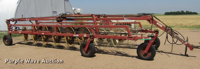 image for item DD5704 Sitrex MK-15 double windrow hay rake