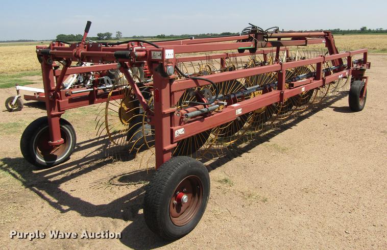 image for item DD5704 Sitrex MK-15 double windrow hay rake