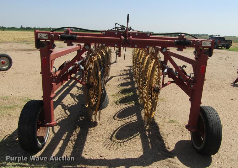 image for item DD5704 Sitrex MK-15 double windrow hay rake