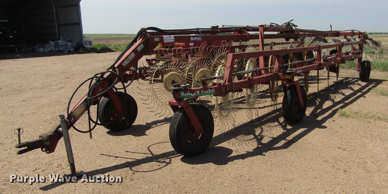 image for item DD5704 Sitrex MK-15 double windrow hay rake