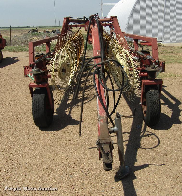 image for item DD5704 Sitrex MK-15 double windrow hay rake