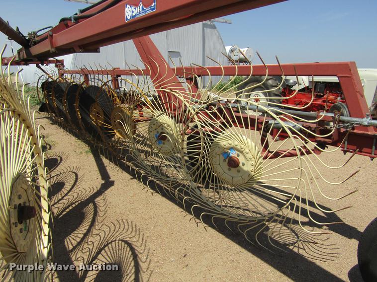 image for item DD5704 Sitrex MK-15 double windrow hay rake