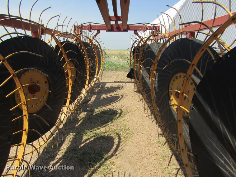 image for item DD5704 Sitrex MK-15 double windrow hay rake